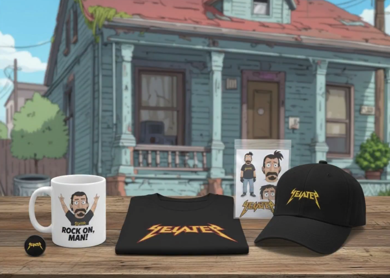 Create merchandise using this character image.